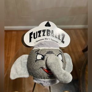 Brand New Fuzzballz Elephant Face Clinker Ears